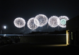 【小規模特養】酒田花火ショー2018を観覧しました。